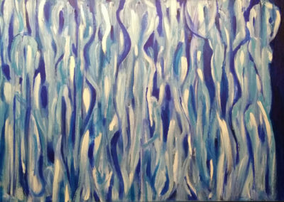 Feeling No Shame, Acrylic 18”x36”