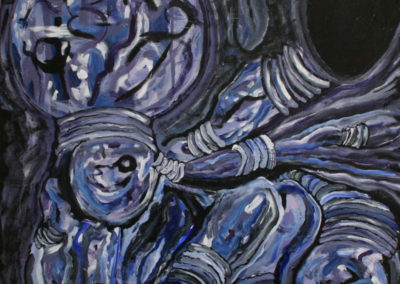 Lost In Space, Acrylic 30”x30”